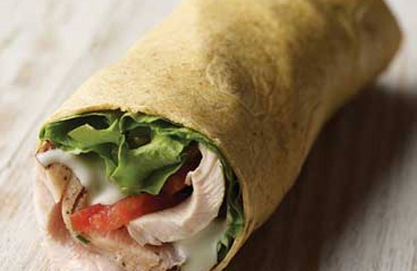 Grilled Chicken Roll Up